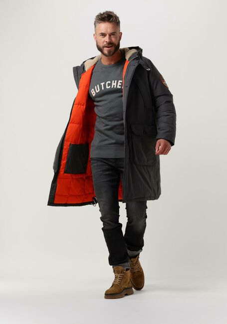 Blaue SCOTCH & SODA  HEAVY WEIGHT PADDED PARKA - large