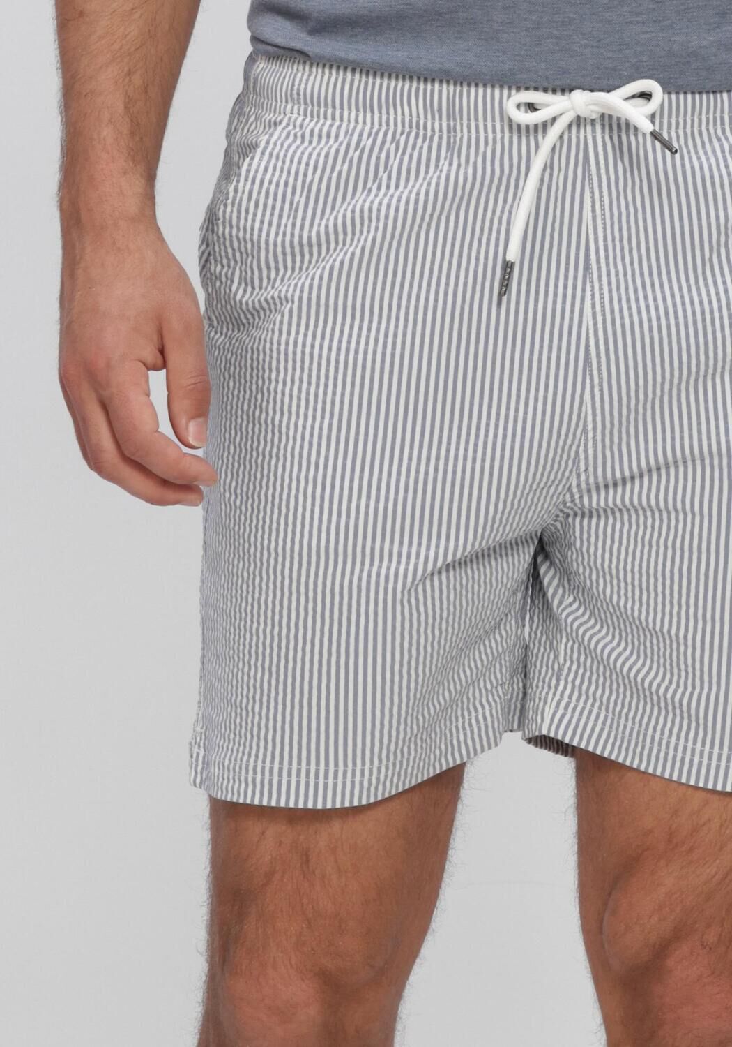 Blaue PROFUOMO Badehosen SWIMSHORT SF - large