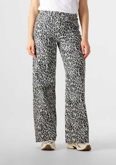Graue OBJECT Wide jeans OBJSENI MOJI HW JEANS - large