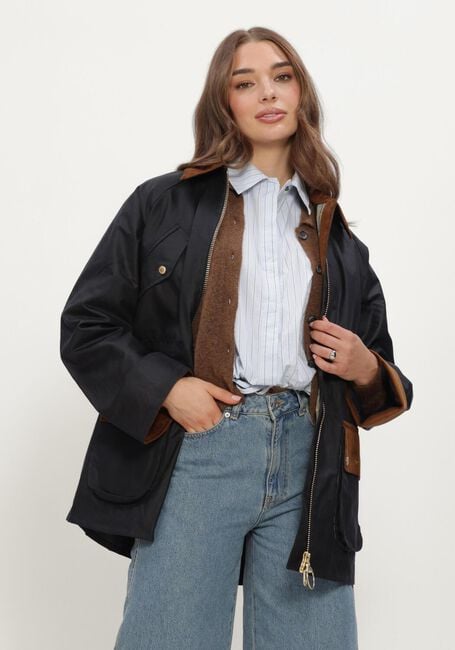 Blaue BARBOUR Jack TREETON WAX JACKET - large
