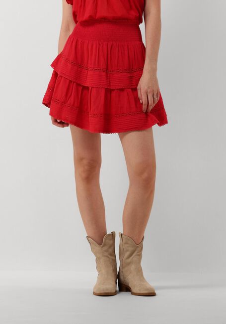 Rote NEO NOIR Minirock KENIA S VOILE SKIRT - large