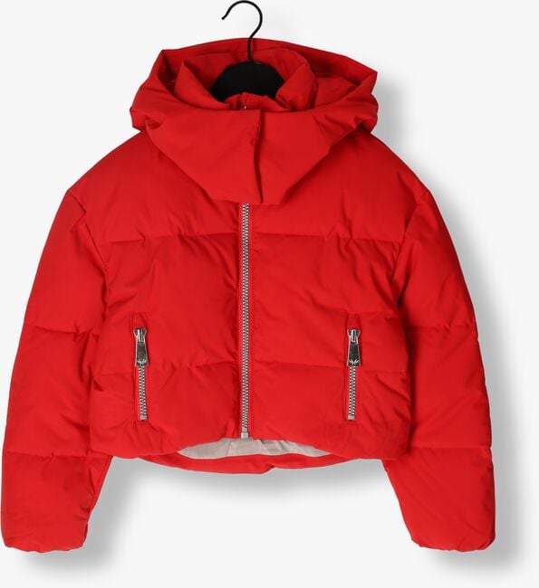 Pilotenjacke Zara Oversize Jacke Rote Pufferjacke Zara Red Hooded