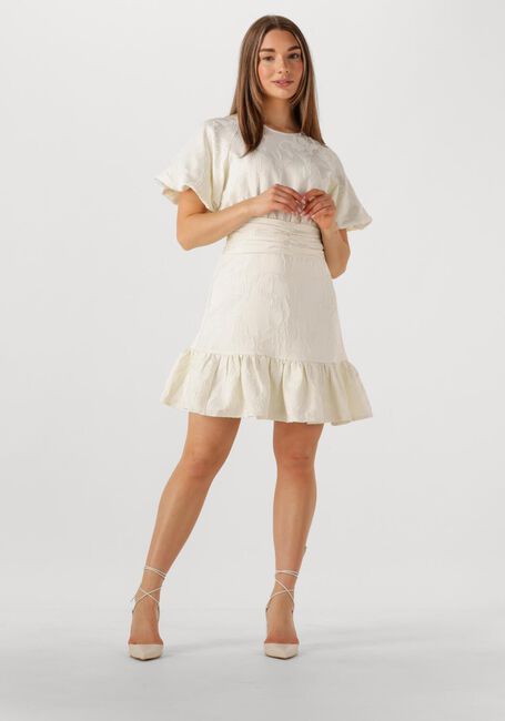 Weiße NEO NOIR Minikleid SULLI JACQUARD DRESS - large
