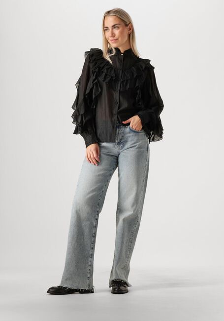 Schwarze AAIKO Blusen DARIA TEN 244 - large