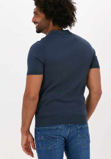 Blaue SAINT STEVE Polo-Shirt CHRIS - large