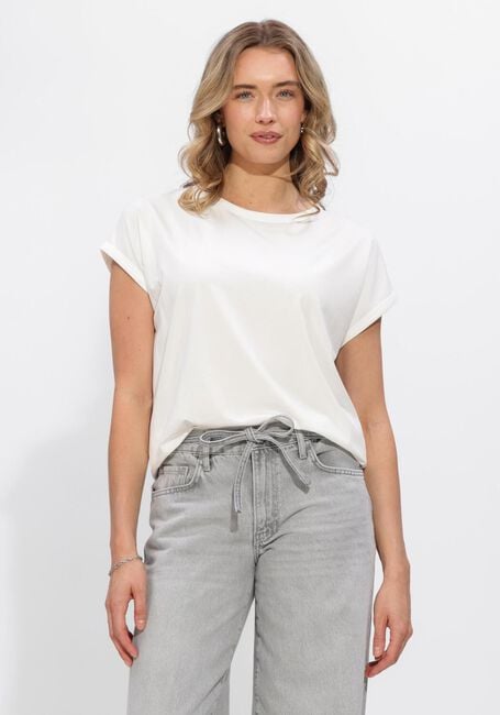 Nicht-gerade weiss KNIT-TED T-shirt EMMA - large