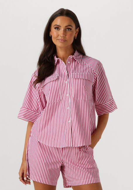 Braune MODSTRÖM Blusen TIPSYMD PRINT SHIRT - large