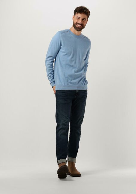 Hellblau VANGUARD Pullover CREWNECK COTTON SLUB - large