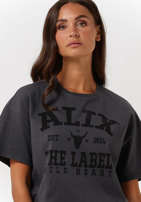 Graue ALIX THE LABEL T-shirt LADIES KNITTED ALIX T-SHIRT - large