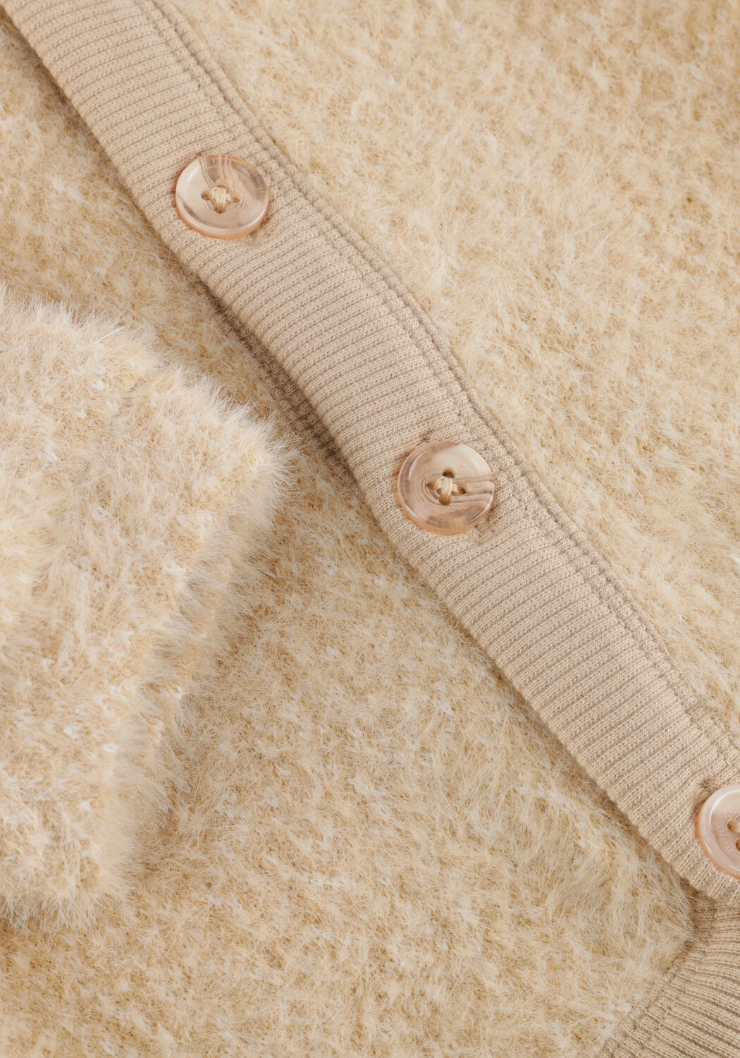 Sand BAJE STUDIO Strickjacke FECHY - large