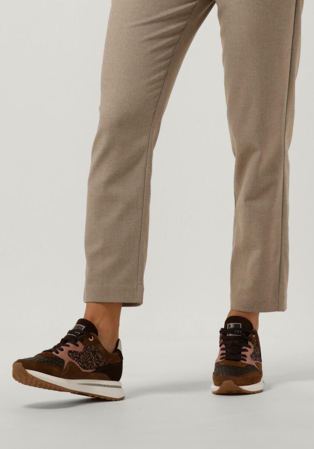 Braune FLORIS VAN BOMMEL Sneaker Low SFW-10119 - large