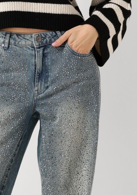Blaue GESTUZ Straight leg jeans ZORAHGZ MW JEANS - large