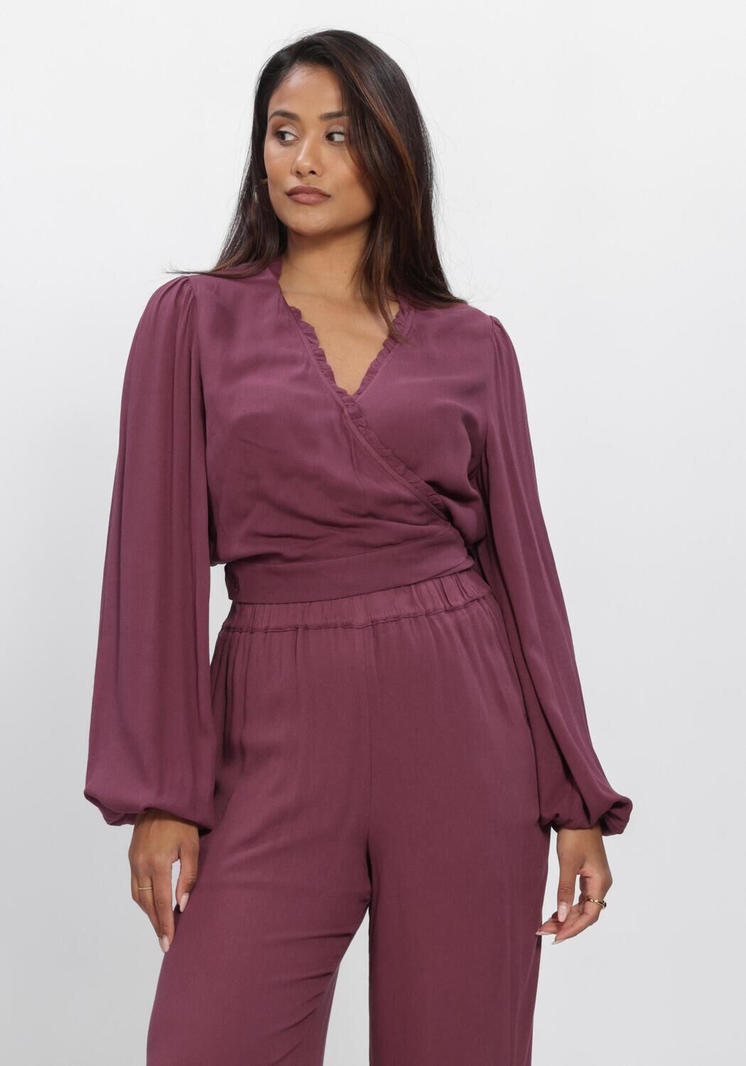 Bordeaux HARPER & YVE Blusen FLORA-LS - large