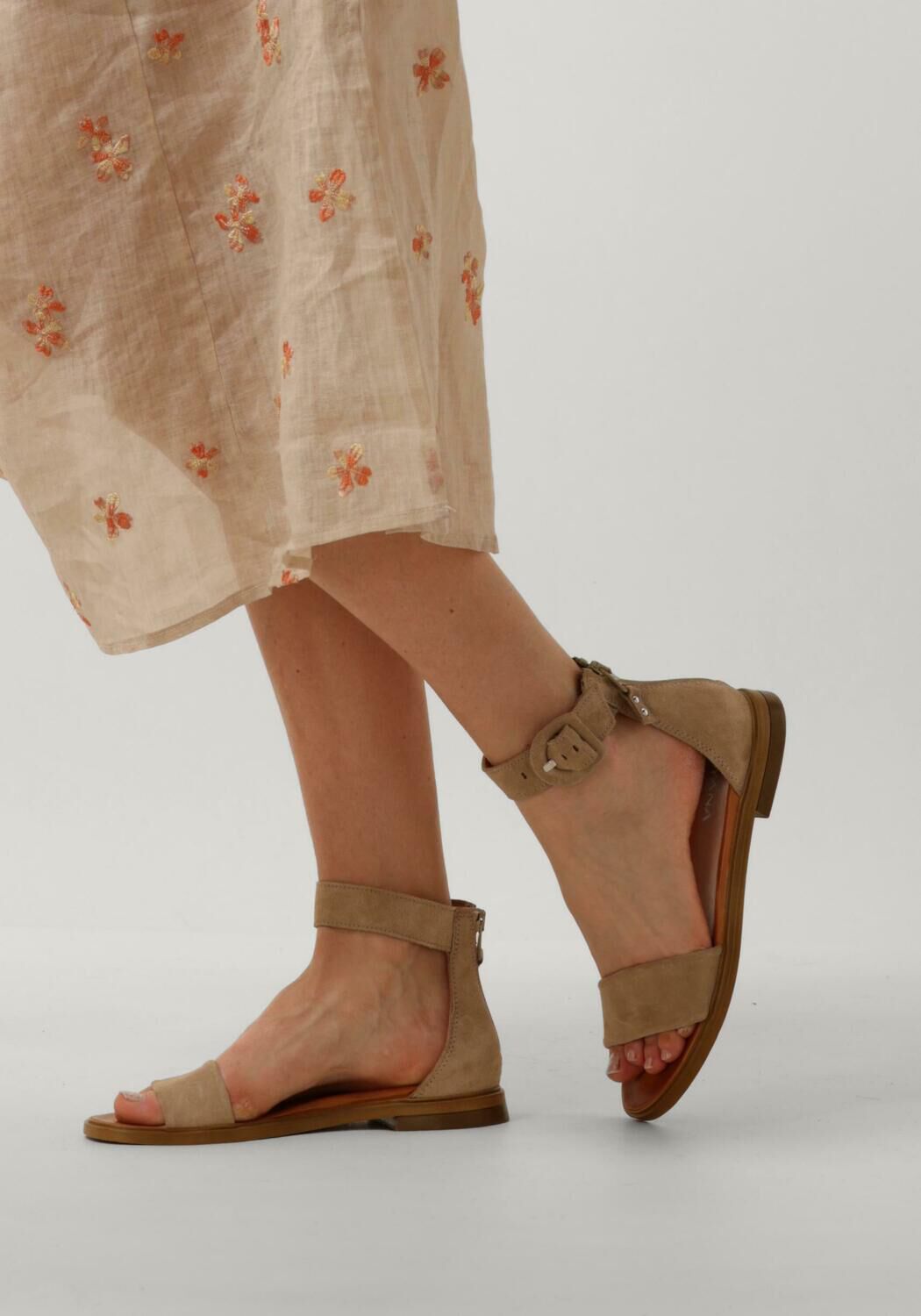 Beige AYANA Flache Sandalen M05060 - large