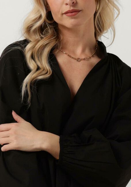 Schwarze NOTRE-V Minikleid NV-DAYO MINI DRESS - large