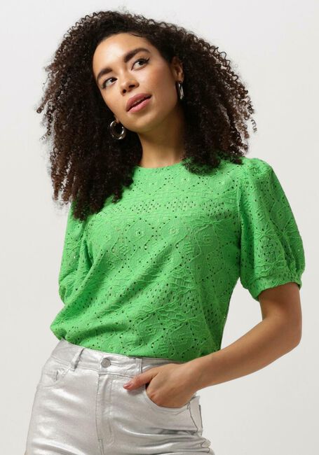 Grüne OBJECT Top OBJFEODORA S/S TOP - large