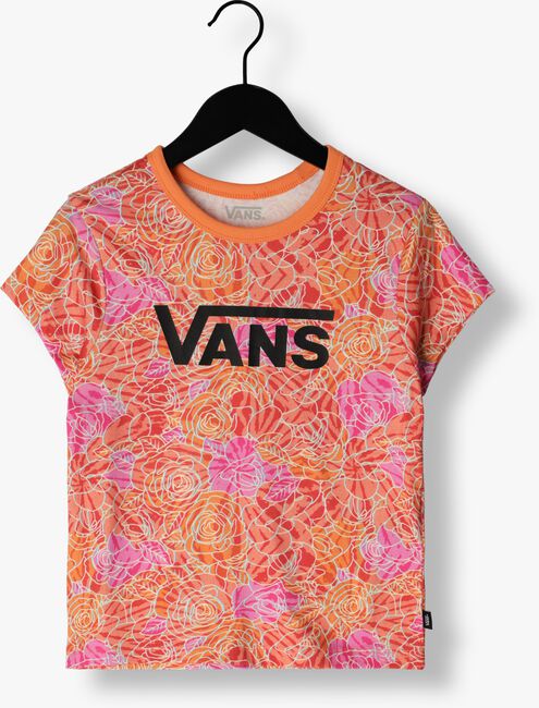Rosane VANS T-shirt ROSE CAMO PRINT MINI TEE CYCLAMEN - large