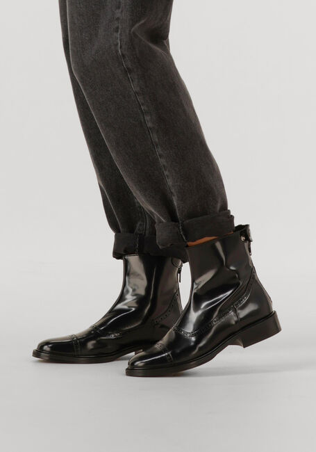 Schwarze BILLI BI Stiefeletten A9005 - large