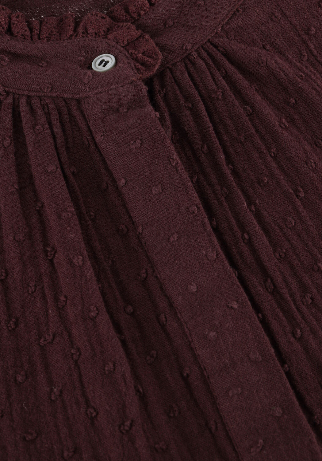 Bordeaux ANTIK BATIK Blusen MATHILDE BLOUSE - large