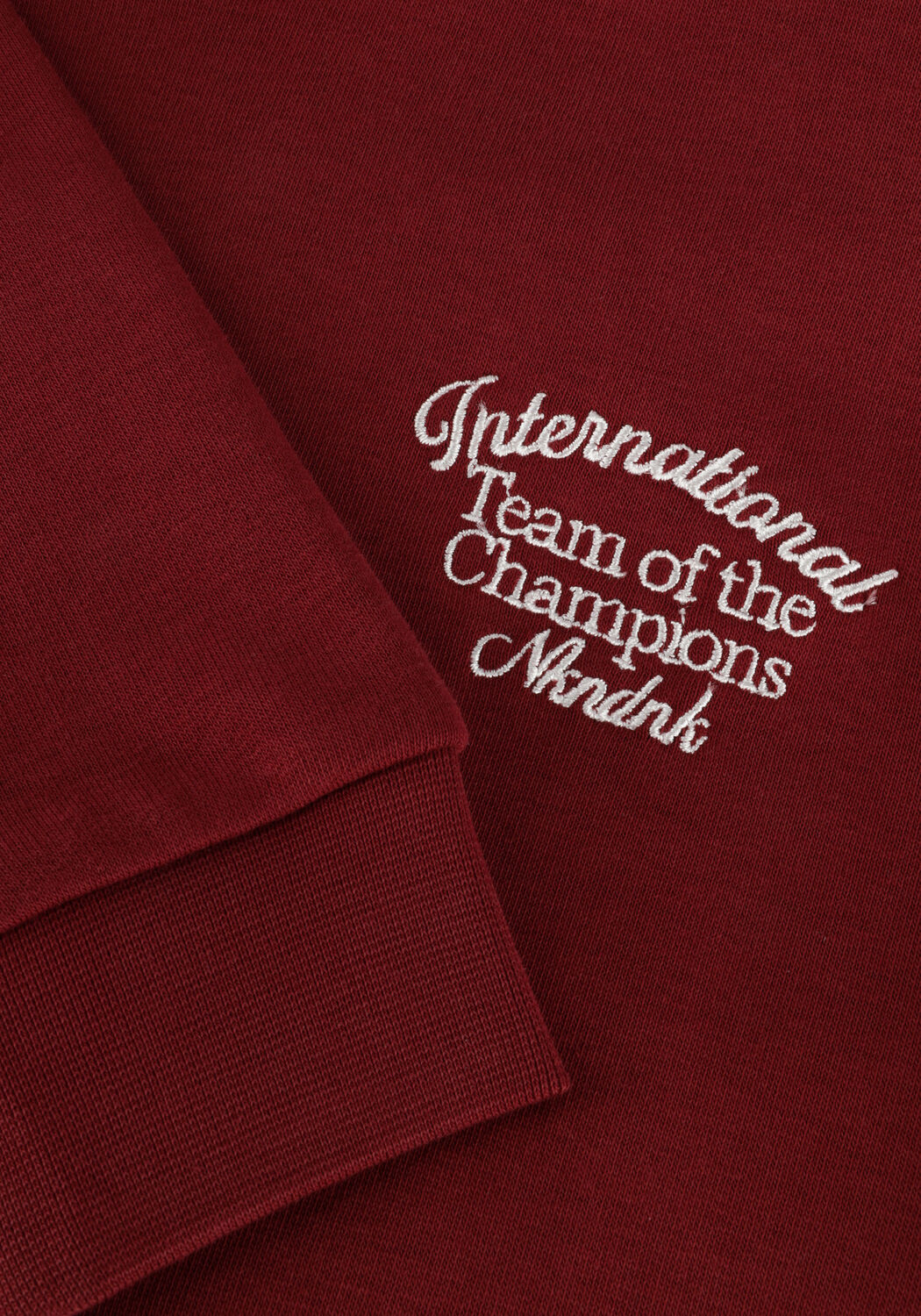 Bordeaux NIK & NIK Sweatshirt CHAMPION SWEATSHIRT - large