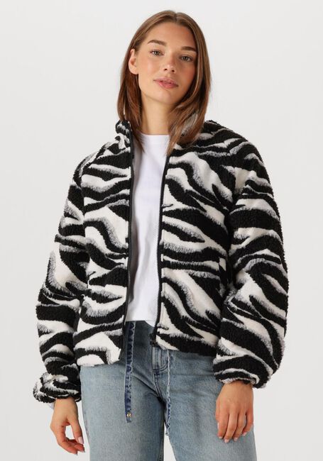 Schwarze ANOTHER LABEL Fake-Fur-Jack SARI JACKET L/S - large