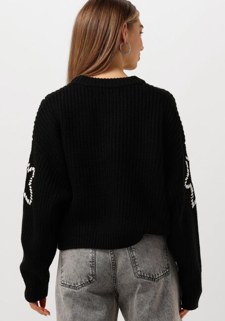 Schwarze NUKUS Pullover ATLANTA PULLOVER - large