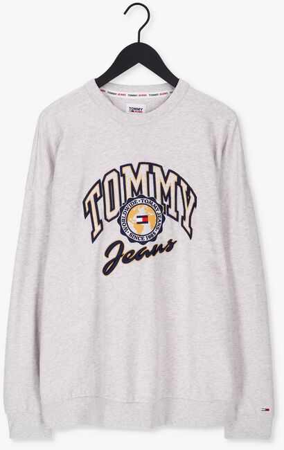 Hellgrau TOMMY JEANS Sweatshirt TJM COLLEGE ARCHIVE CREW - large
