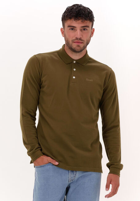 Grüne FORÉT Polo-Shirt CAVE - large