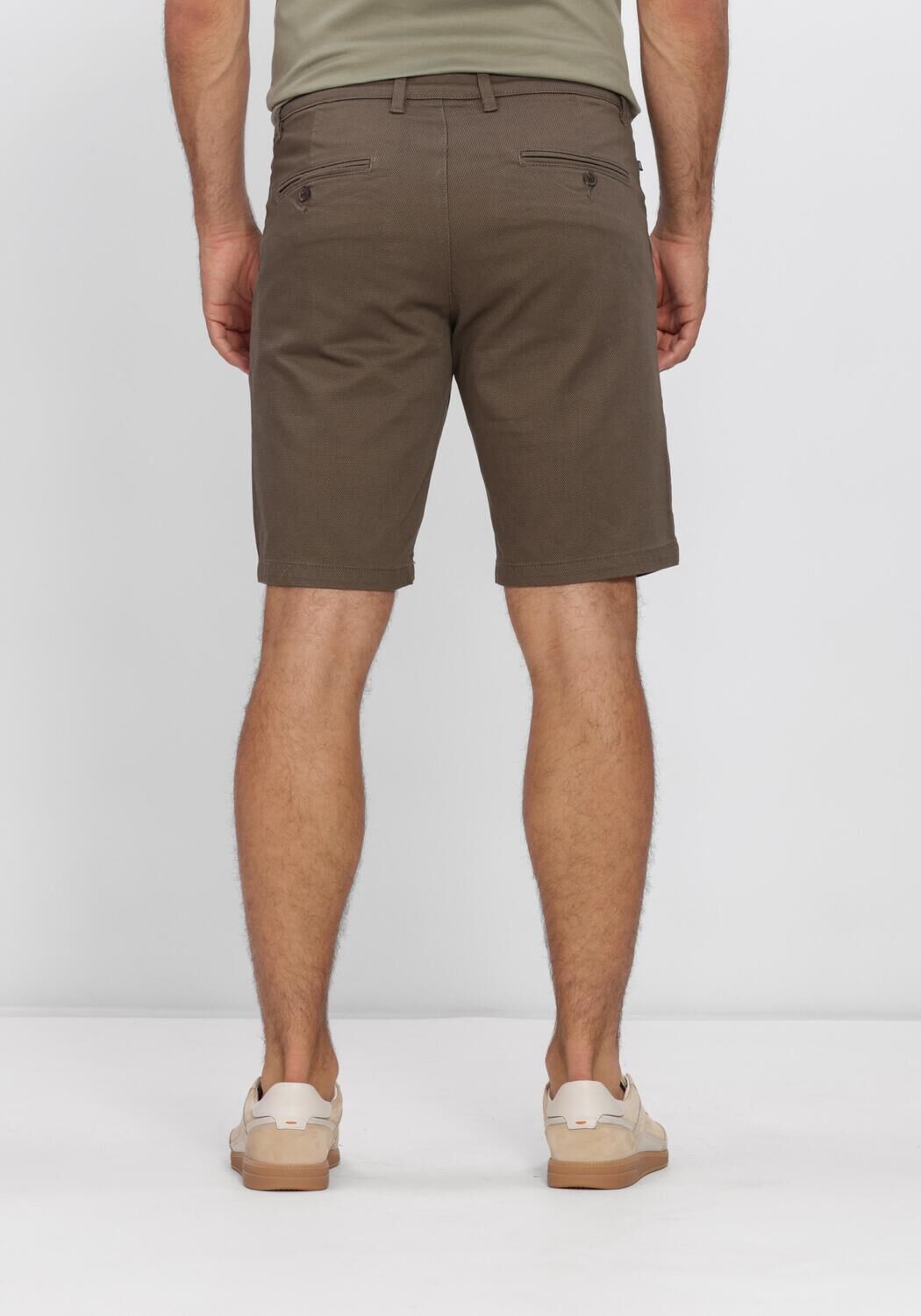 Taupe MATINIQUE Casual-Oberhemd MATHOMAS SHORT - large