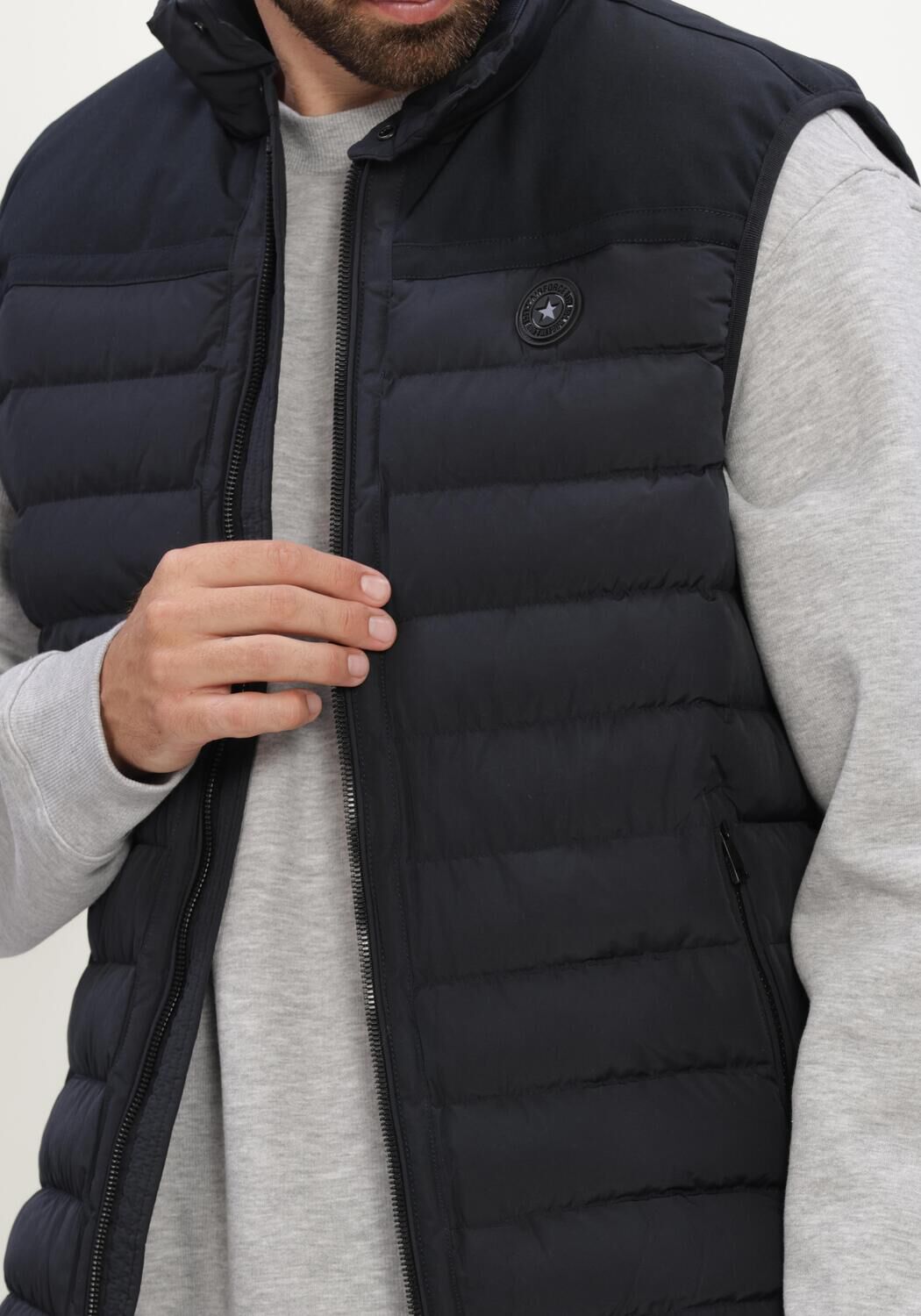 Dunkelblau AIRFORCE Bodywarmer PADDED BODYWARMER - large