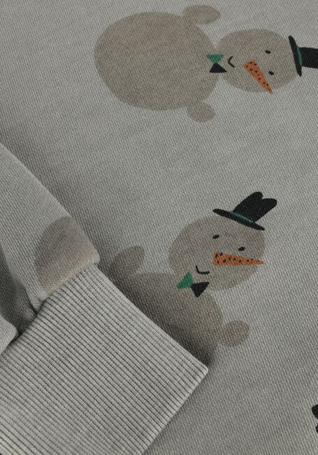 Dunkelgrau Jelly Mallow Sweatshirt SNOWMAN PIGMENT SWEATSHIRT - large