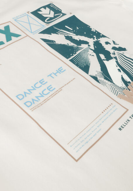 Nicht-gerade weiss RELLIX T-shirt T-SHIRT RELLIX STREETWEAR BACKPRINT - large