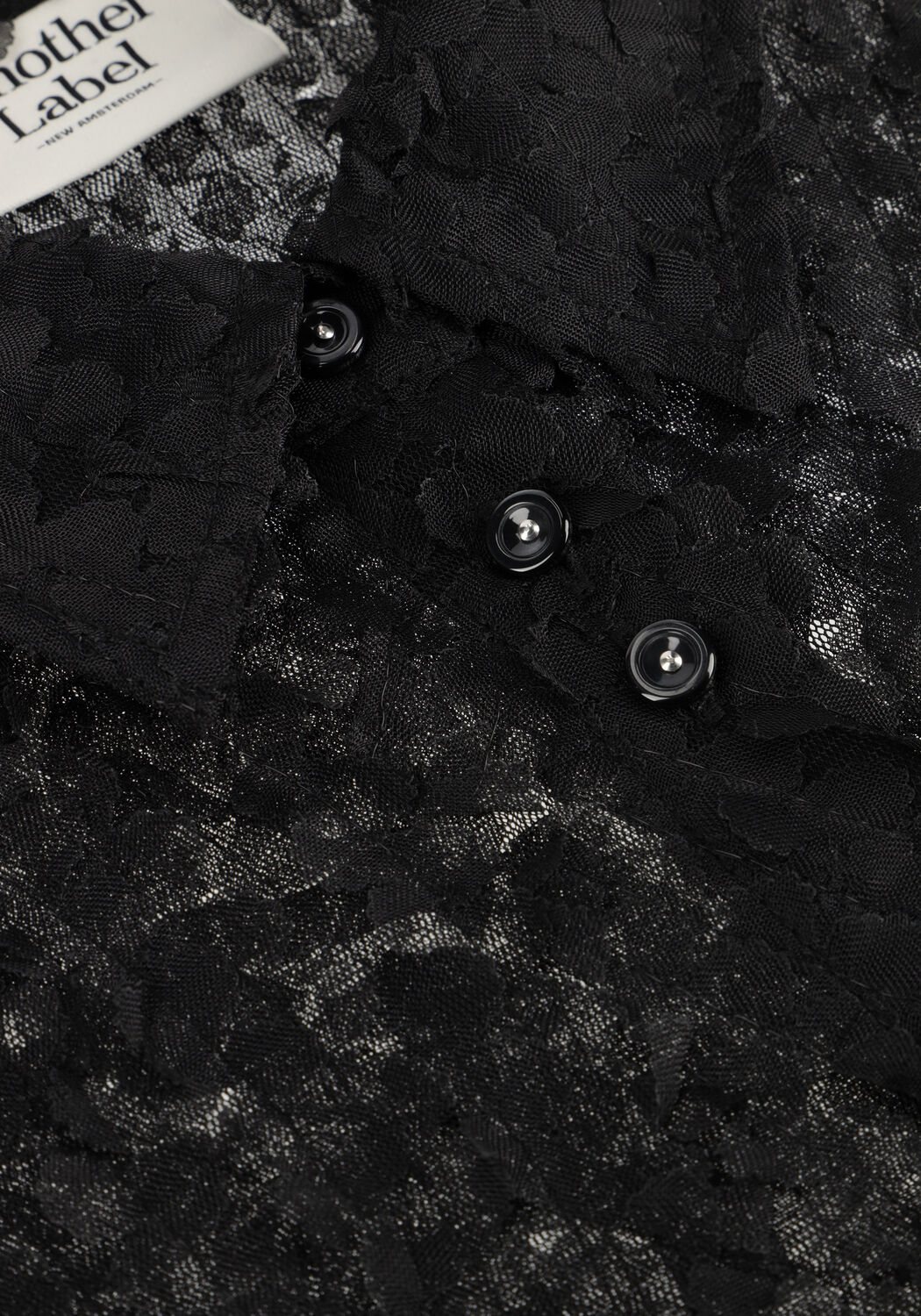 Schwarze ANOTHER LABEL Blusen ALTHEA SHIRT - large