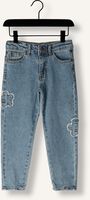 Blaue DAILY7 Mom jeans 2454 MOM FIT PATCH FLOWER Blaue DAILY7 Mom jeans 2454 MOM FIT PATCH FLOWER - medium