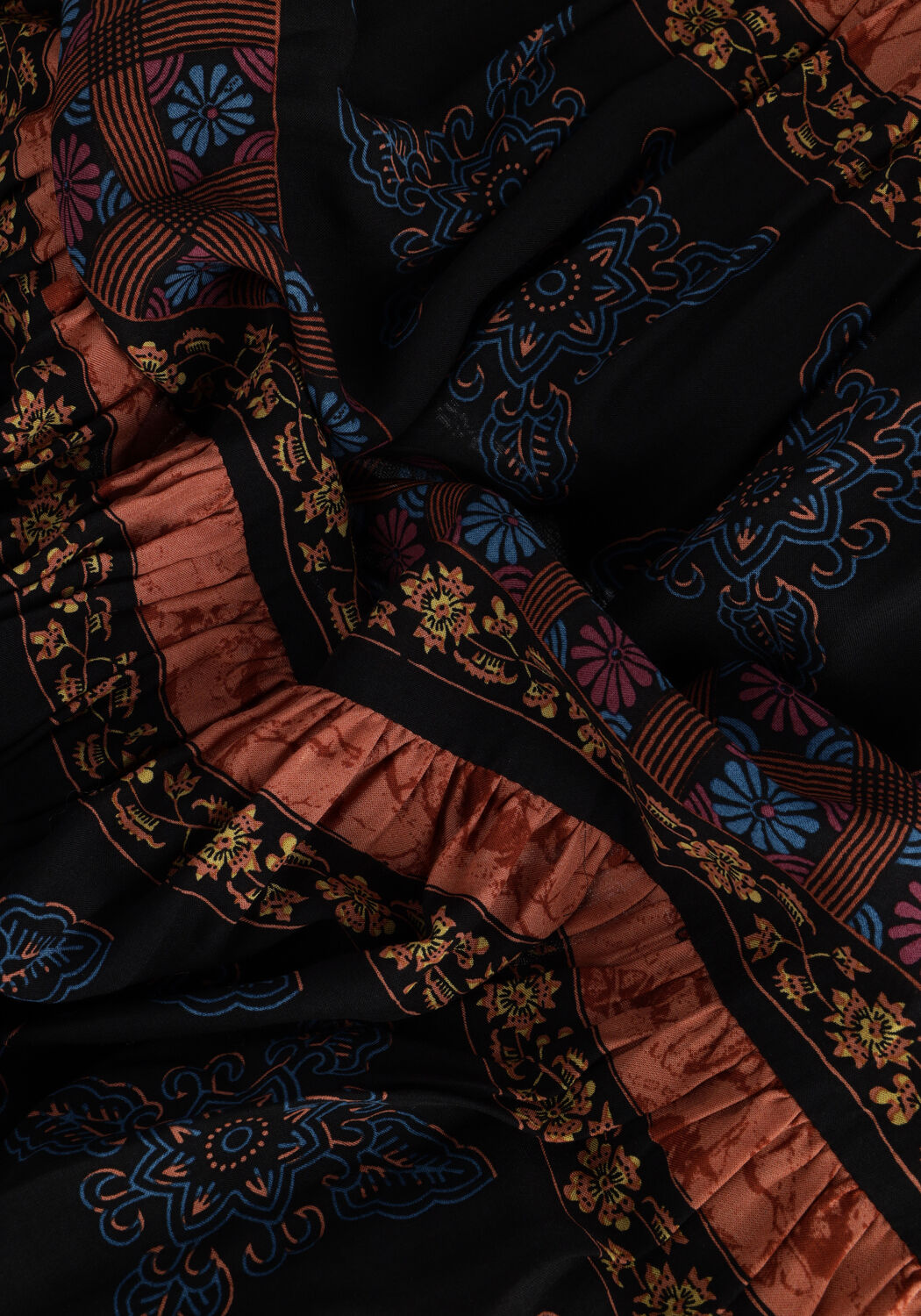 Braune IDANO Midikleid ROSA - large