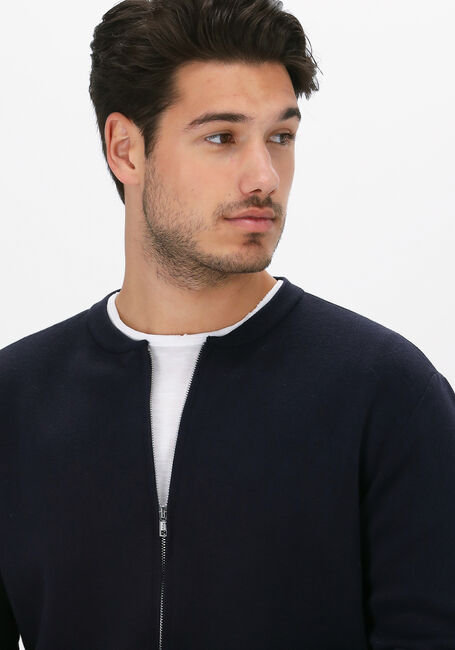 Dunkelblau ANERKJENDT Strickjacke AKSANDER CARDIGAN KNIT - large