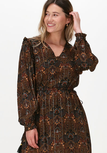 Braune MKT STUDIO Midikleid RAKELA - large