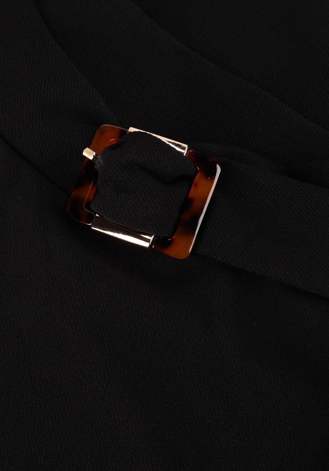 Schwarze ANA ALCAZAR Minikleid A SHAPED DRESS CLASP - large