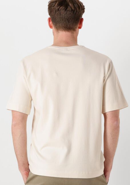 Ecru PROFUOMO T-shirt T-SHIRT CREWNECK OVERSIZED SS - large