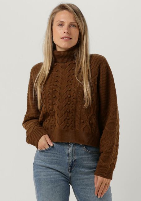 Braune IDANO Rollkragenpullover GASPARINE - large