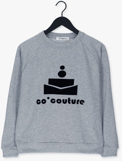 Graue CO'COUTURE Sweatshirt CLUB FLOC SWEAT - large