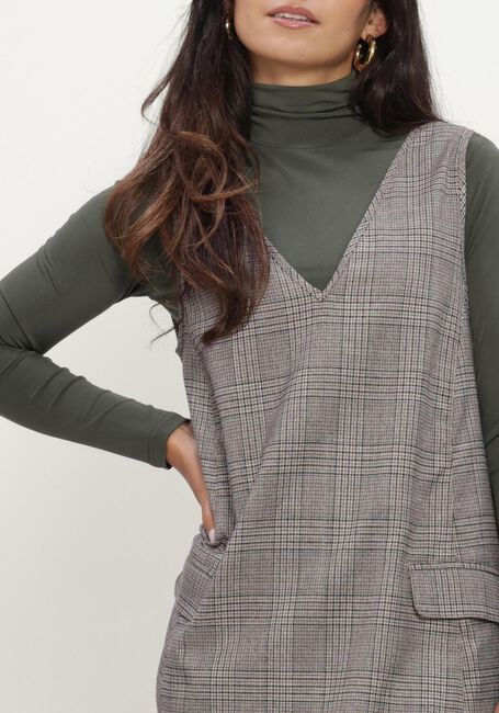 Braune Y.A.S. Minikleid YASDAKOTA SL WIDE SPENCER DRESS - large