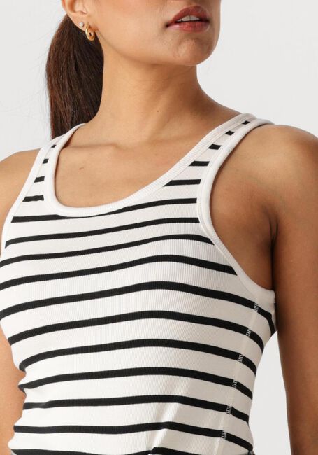 Mehrfarbige/Bunte WITHBLACK Tops & T-shirts WBLDORDI STRIPED TANK - large