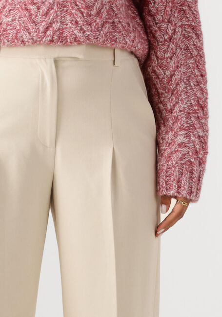 Beige ANOTHER LABEL Weite Hose MOORE PLEATED PANTS - large