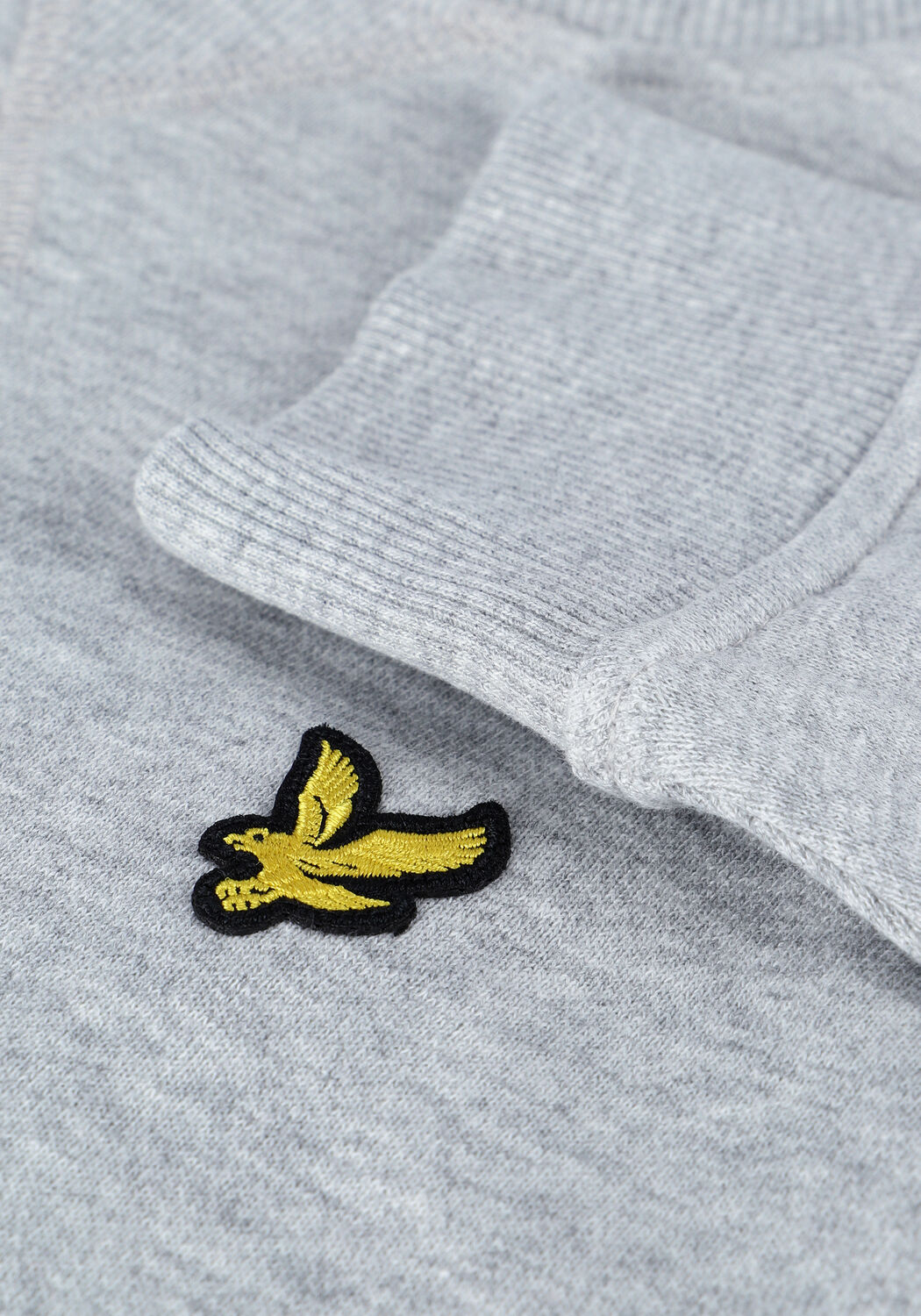 Graue LYLE & SCOTT Sweatshirt CREW NECK SWEATSHIRT - large