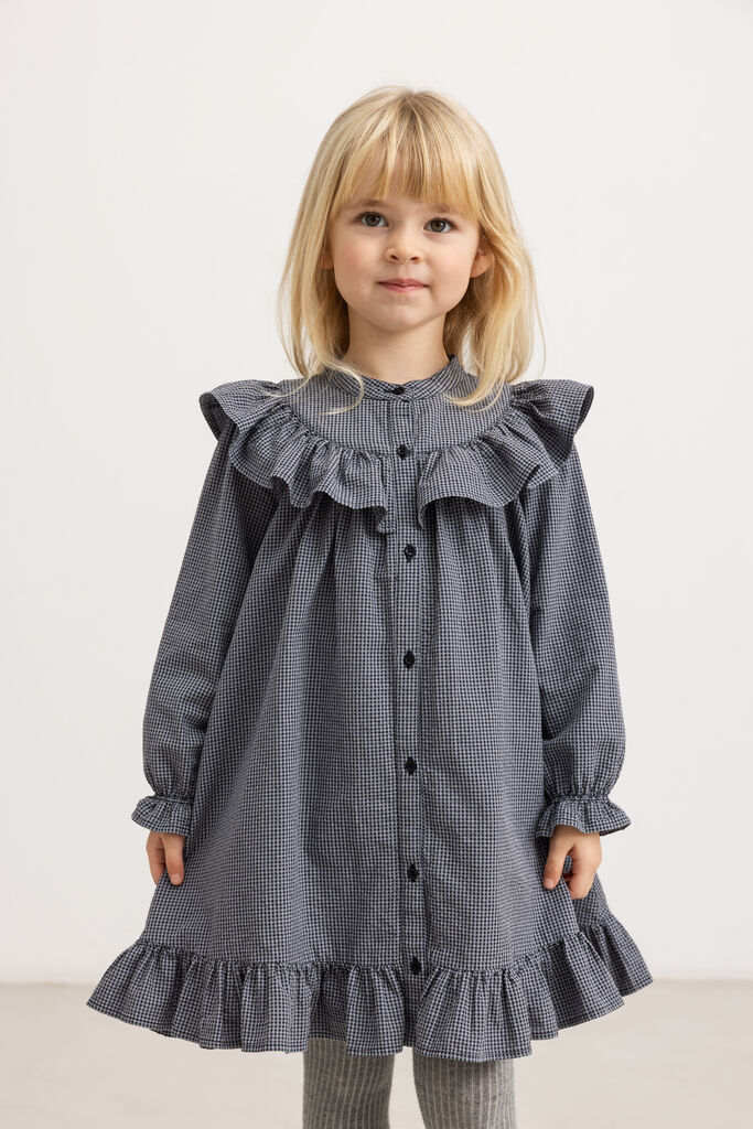 Dunkelgrau MARMAR COPENHAGEN Minikleid DALINA - large