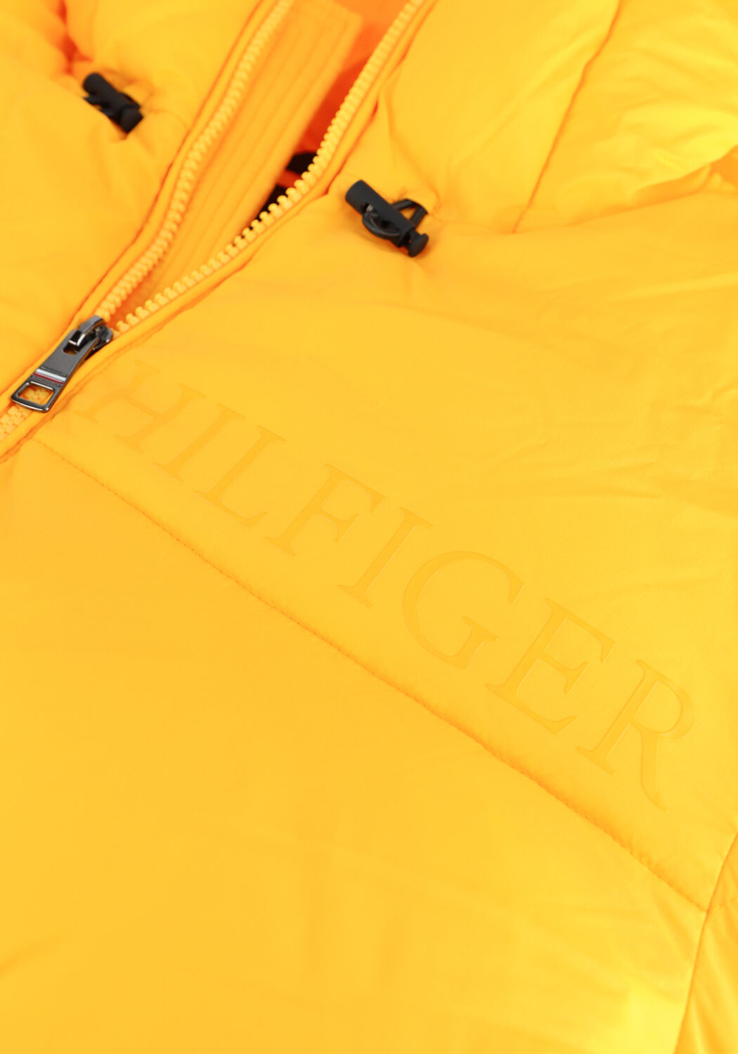 Gelbe TOMMY HILFIGER Wattierte Jack HIGH LOFT JACKET - large