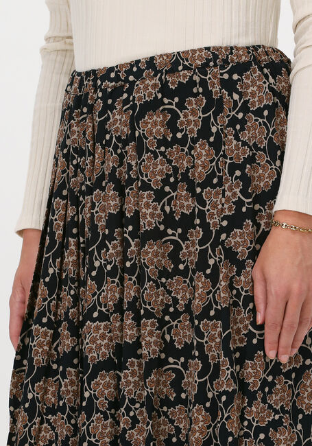 Schwarze BY-BAR Maxirock LIEN GRAPES SKIRT - large