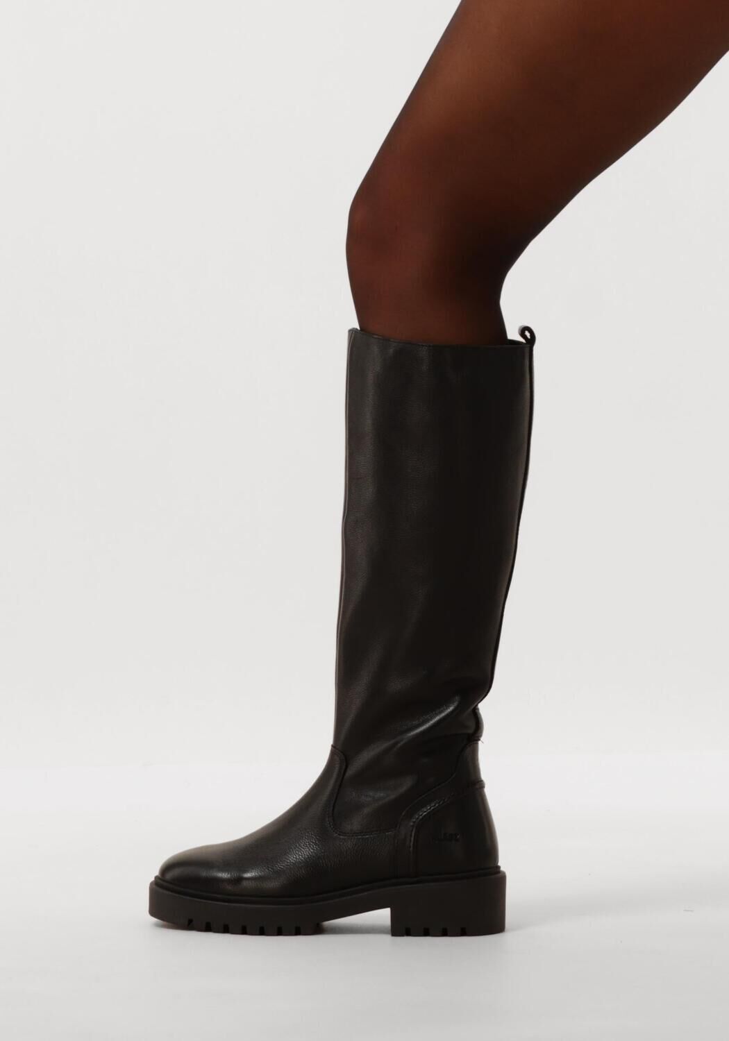 Schwarze BLASZ Hohe Stiefel MILAR-20 - large