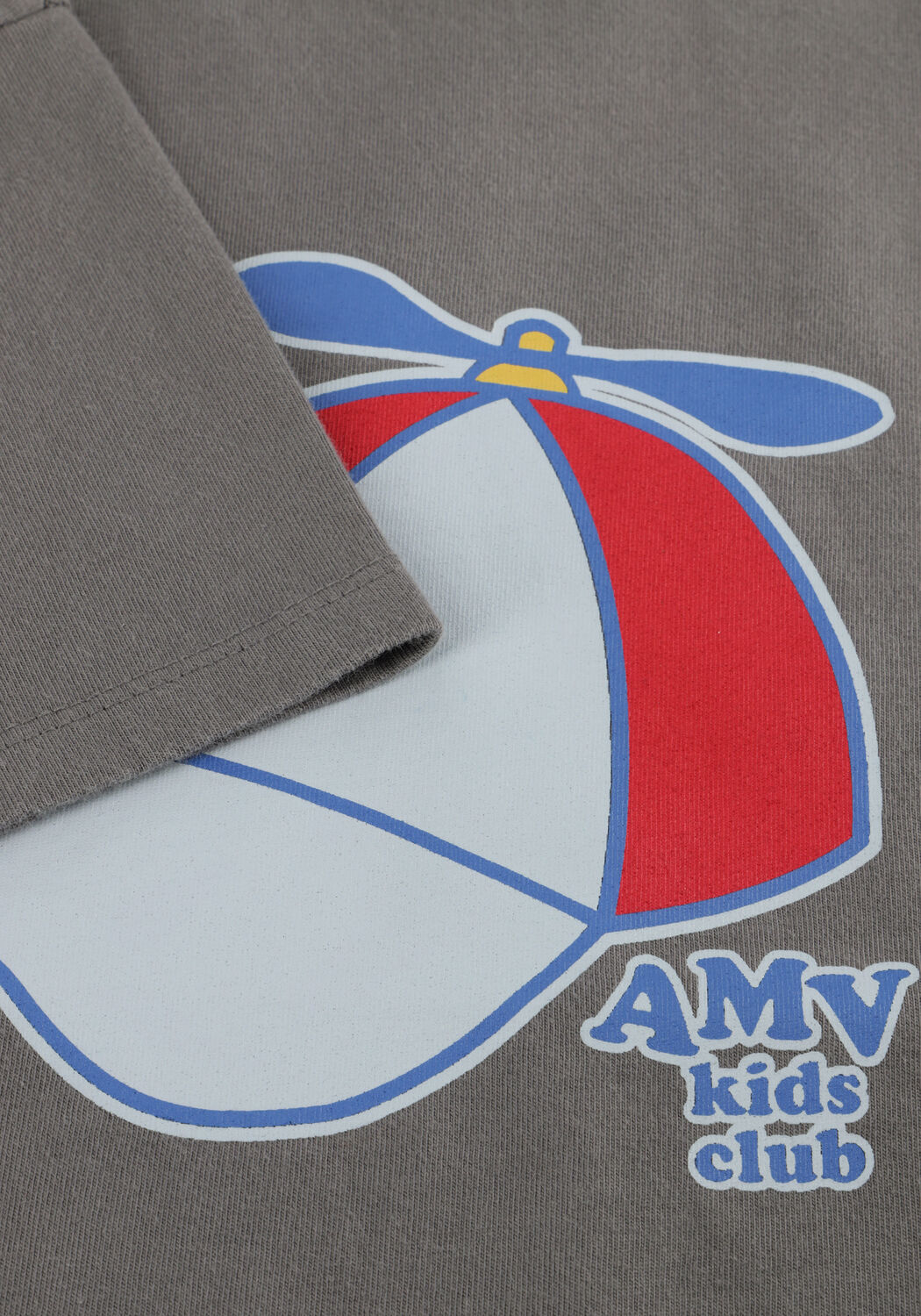 Graue AMERICAN VINTAGE T-shirt FIZVALLEY - large